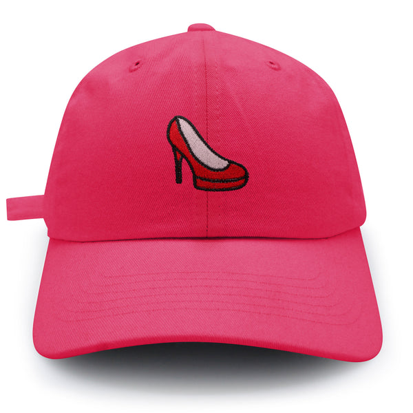 High Heel Dad Hat Embroidered Baseball Cap Dress