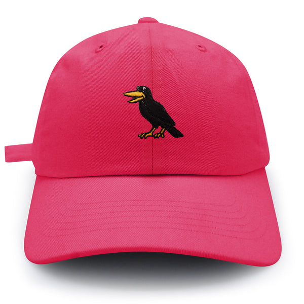 Crow Dad Hat Embroidered Baseball Cap Bird