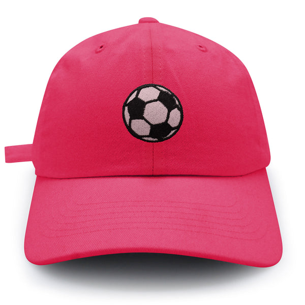 Soccer Ball Dad Hat Embroidered Baseball Cap Football