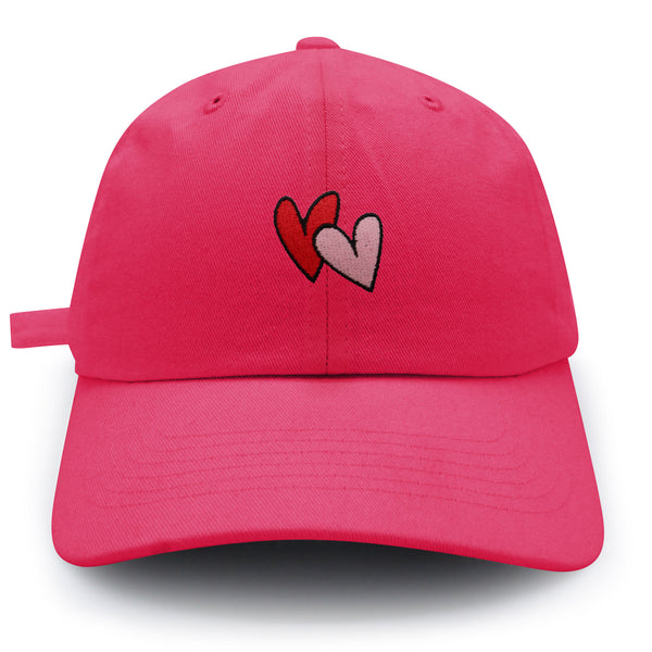 Heart Dad Hat Embroidered Baseball Cap Cute