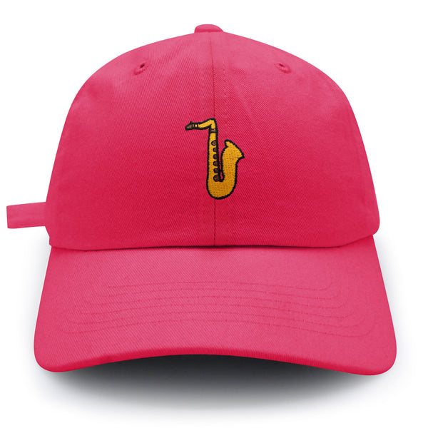 Saxophone Dad Hat Embroidered Baseball Cap instrument