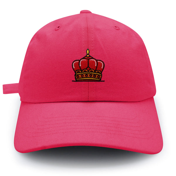 Kings Crown Dad Hat Embroidered Baseball Cap Costume Hair