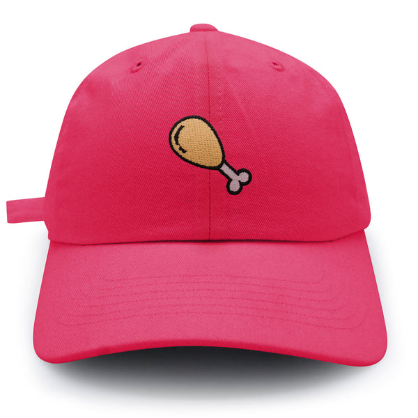 Chicken Drumstick Dad Hat Embroidered Baseball Cap Foodie