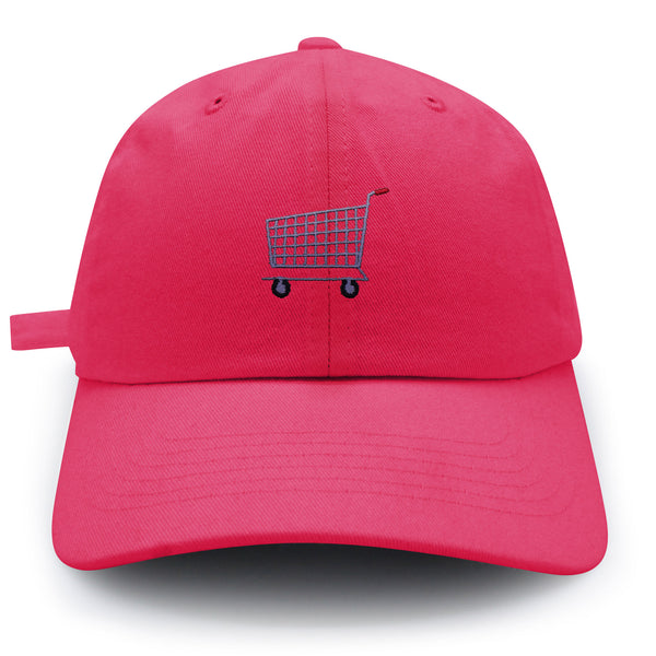 Shopping Cart Dad Hat Embroidered Baseball Cap Grocery