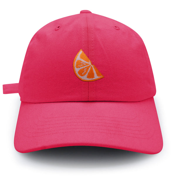 Orange Slice Dad Hat Embroidered Baseball Cap Fruit