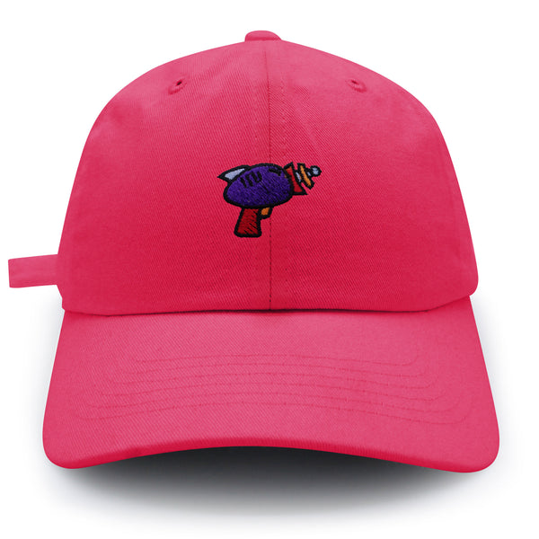 Sci Fi Laser Gun Dad Hat Embroidered Baseball Cap Cartoon