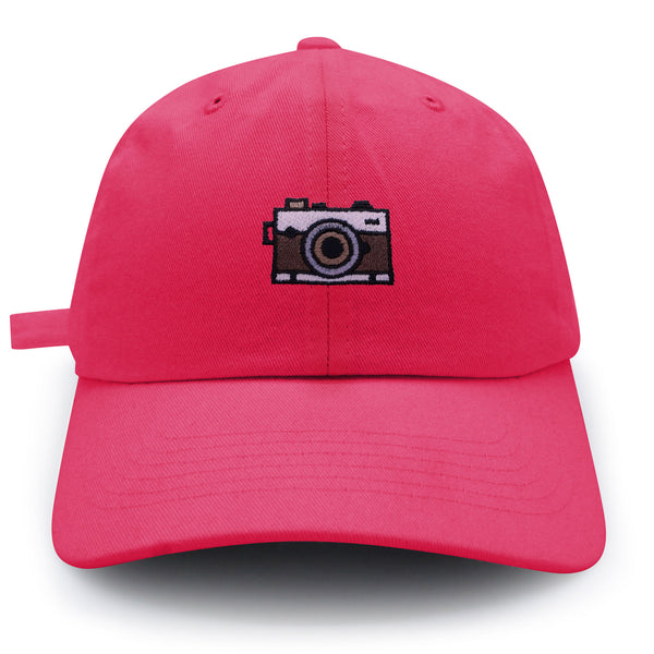 Camera Dad Hat Embroidered Baseball Cap Vintage Camera