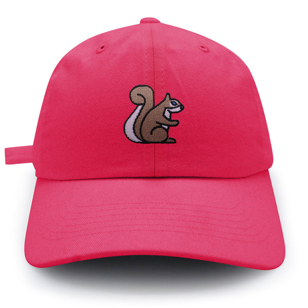 Squirrel Dad Hat Embroidered Baseball Cap Alian Squirrel