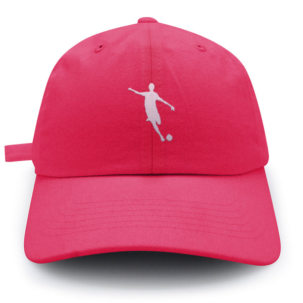 Soccer Player Dad Hat Embroidered Baseball Cap Shoot