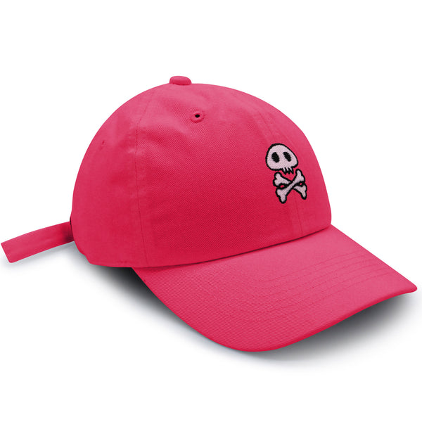 Skull Dad Hat Embroidered Baseball Cap Cute Skull