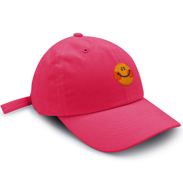 Smile Dad Hat Embroidered Baseball Cap Emoji Smiling Face