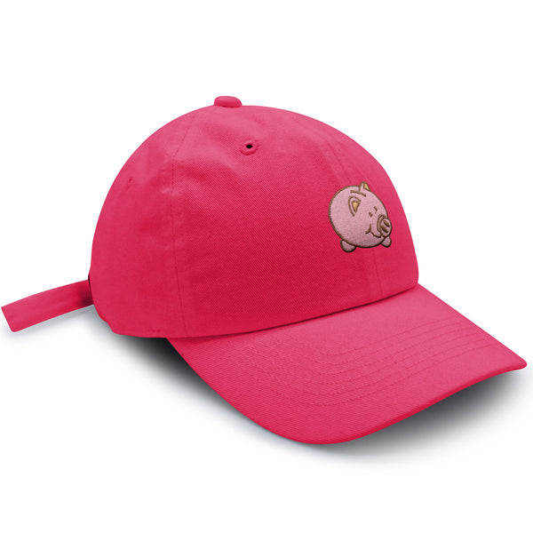 Piggy Bank Dad Hat Embroidered Baseball Cap Coin