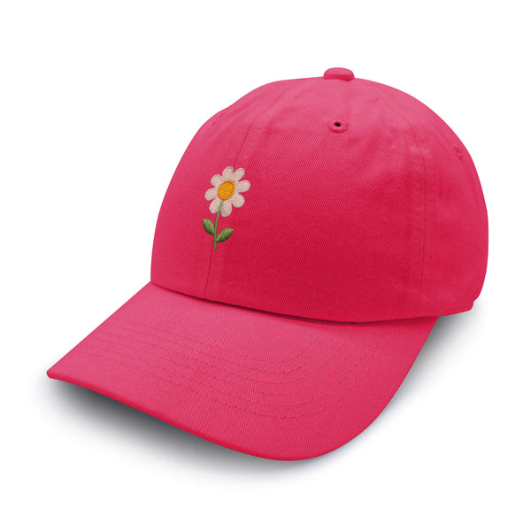 Chamomile Flower Dad Hat Embroidered Baseball Cap Floral