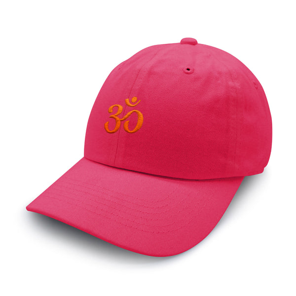 Om Symbol Dad Hat Embroidered Baseball Cap Indian Buddah