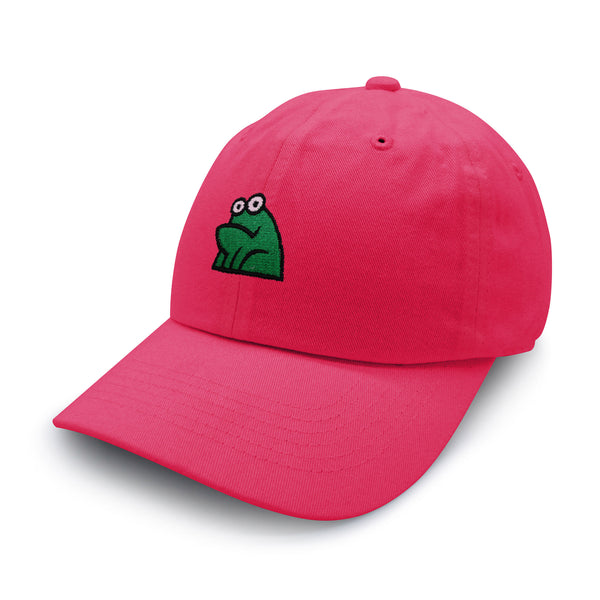 Frog Dad Hat Embroidered Baseball Cap Funny