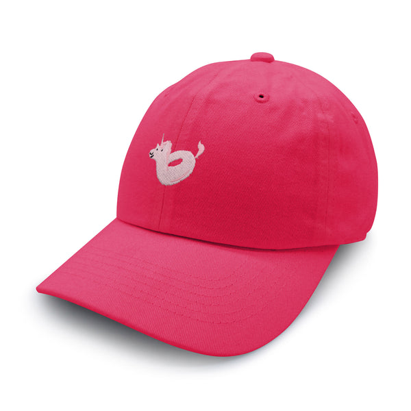 Unicorn Floaty Dad Hat Embroidered Baseball Cap Swim