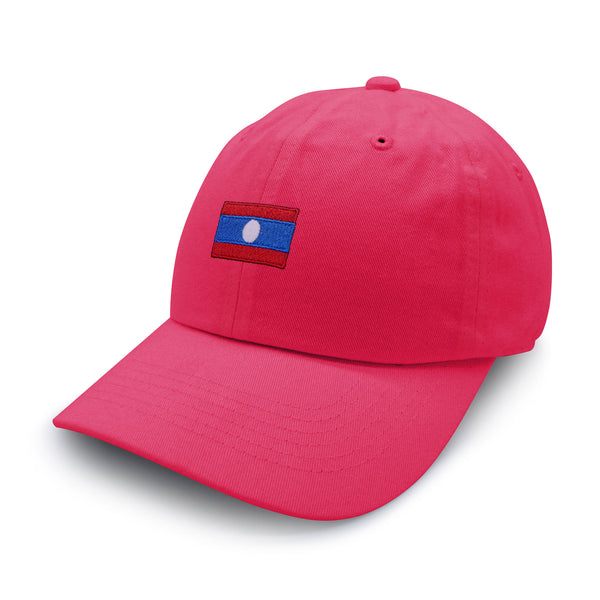 Laos Flag Dad Hat Embroidered Baseball Cap Country Flag Series