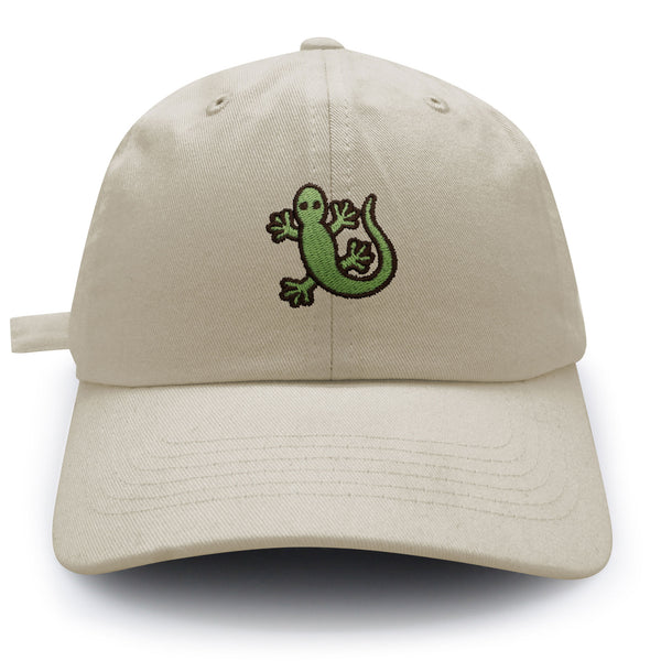 Green Lizard Logo Dad Hat Embroidered Baseball Cap Wild Desert