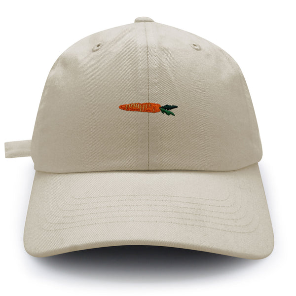 Carrot Dad Hat Embroidered Baseball Cap Vegan Vegetable Farm