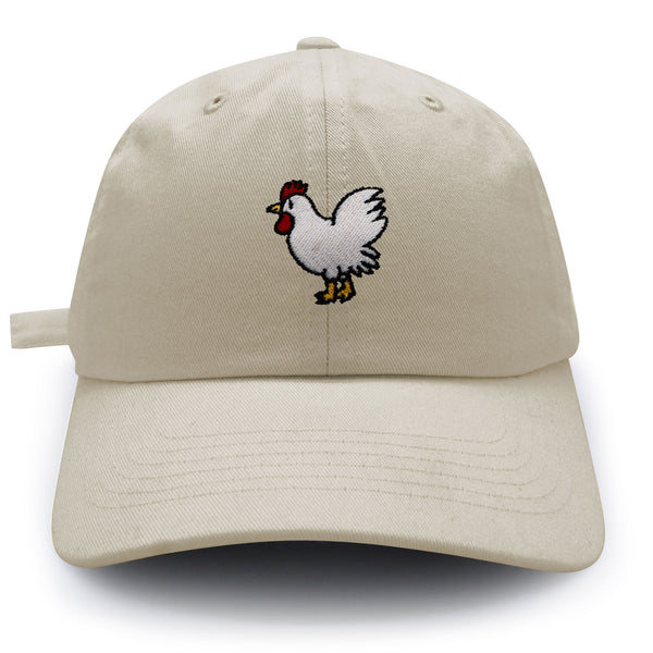 Chicken Dad Hat Embroidered Baseball Cap Chick Fried