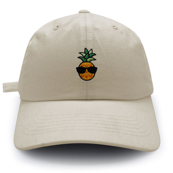 Pineapple Man Dad Hat Embroidered Baseball Cap Sunglasses