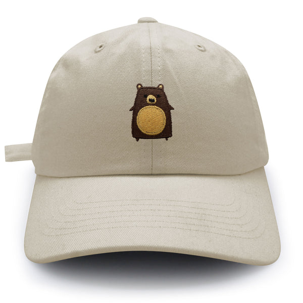 Bear Dad Hat Embroidered Baseball Cap Big Scary