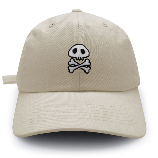 Skull Dad Hat Embroidered Baseball Cap Cute Skull