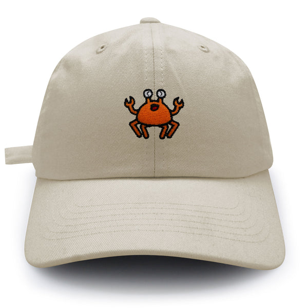 Funny Crab Dad Hat Embroidered Baseball Cap Ocean Fish Fishing