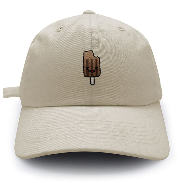 Chocolate Ice Cream Dad Hat Embroidered Baseball Cap Foodie Chocolate