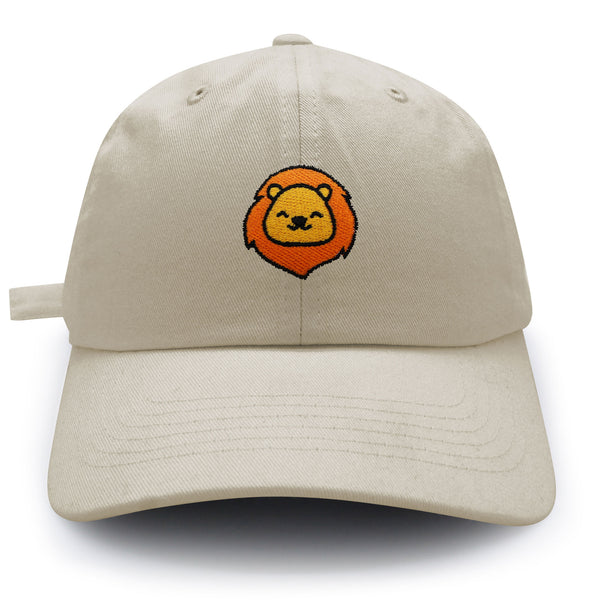 Lion Dad Hat Embroidered Baseball Cap Zoo King Animal