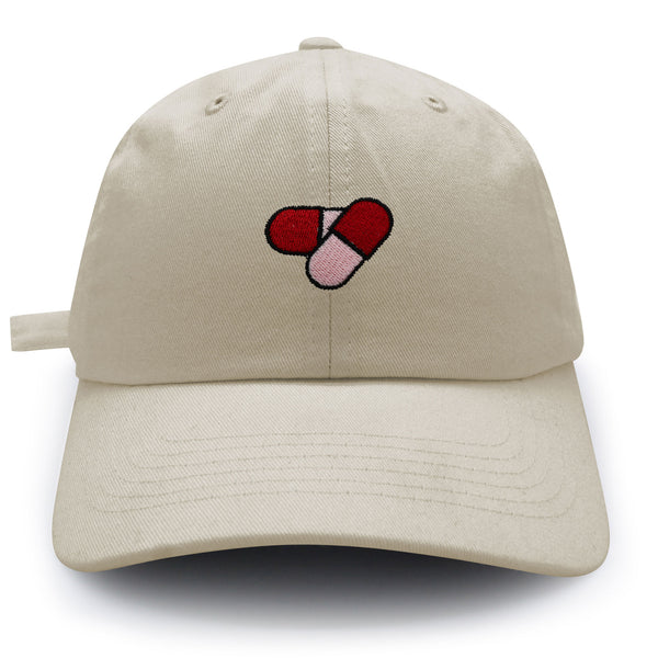 Pills Dad Hat Embroidered Baseball Cap Pharamacy Medication