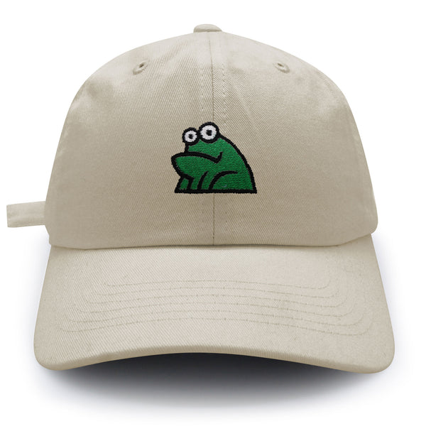 Frog Dad Hat Embroidered Baseball Cap Funny