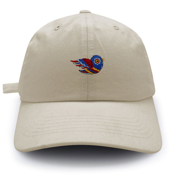 Colorful Mexican Bird Dad Hat Embroidered Baseball Cap Traditional Mexico