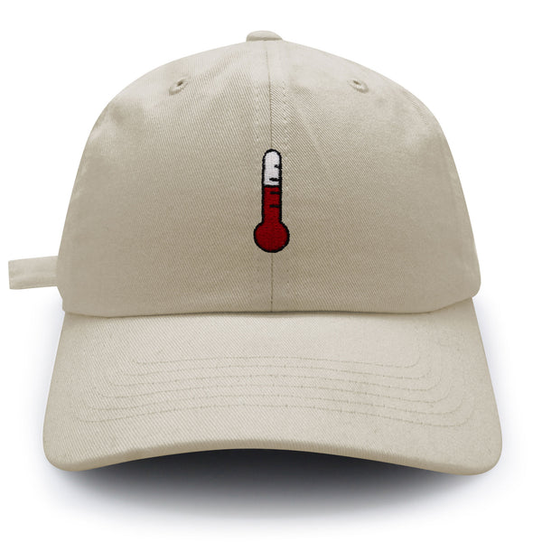 Thermostat Dad Hat Embroidered Baseball Cap Temperature Gage
