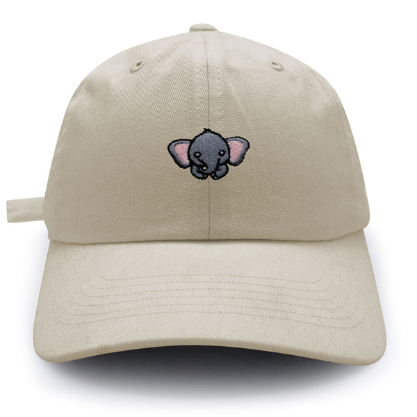 Elephant Dad Hat Embroidered Baseball Cap Wild Cute