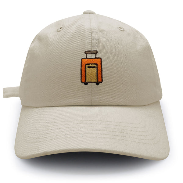 Suitcase Dad Hat Embroidered Baseball Cap Travel Luggage