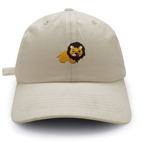 Lion Dad Hat Embroidered Baseball Cap Zoo King