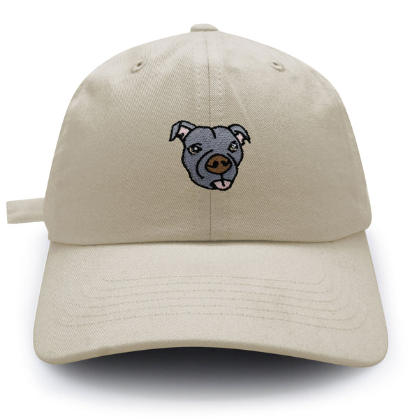 Pitbull Dad Hat Embroidered Baseball Cap Dog Puppy