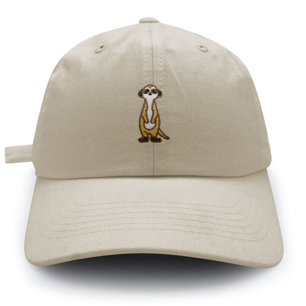 Meerkat Dad Hat Embroidered Baseball Cap Lion Observer