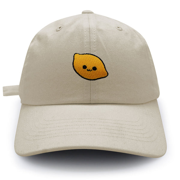 Lemon Dad Hat Embroidered Baseball Cap Citrus Lime