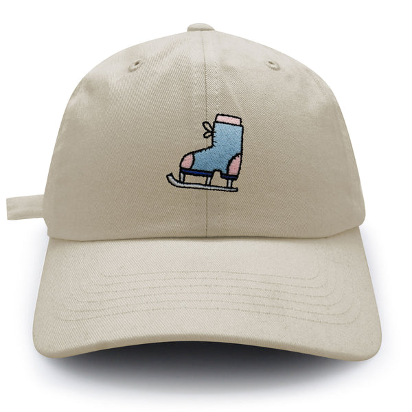 Ice Skating Dad Hat Embroidered Baseball Cap Skate Winter