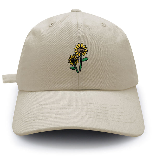 Sunflowers Dad Hat Embroidered Baseball Cap Flower Floral