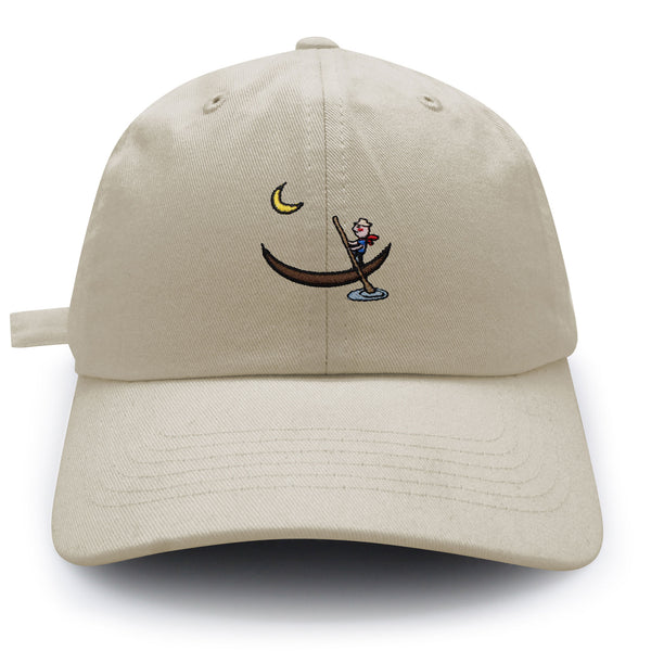 Gondola Dad Hat Embroidered Baseball Cap Venetian Fashion