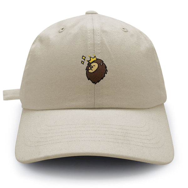 Lion Dad Hat Embroidered Baseball Cap Zoo King