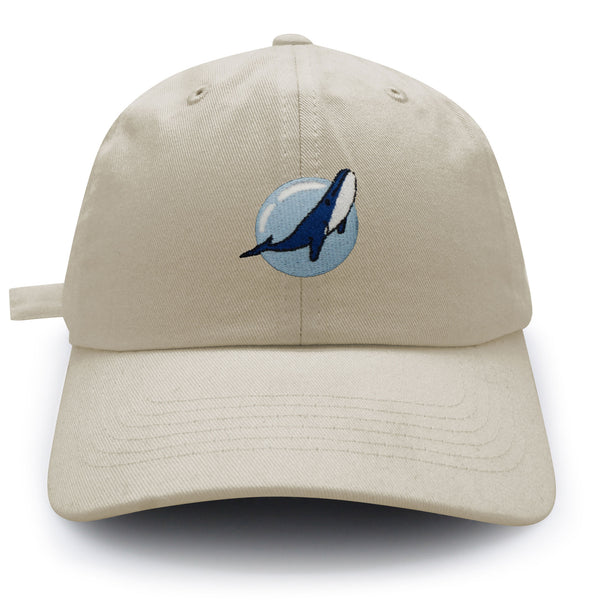 Whale Dad Hat Embroidered Baseball Cap Fishing Nature