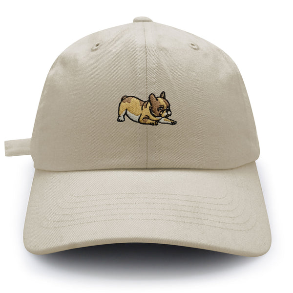 French Bulldog Dad Hat Embroidered Baseball Cap Dog Puppy