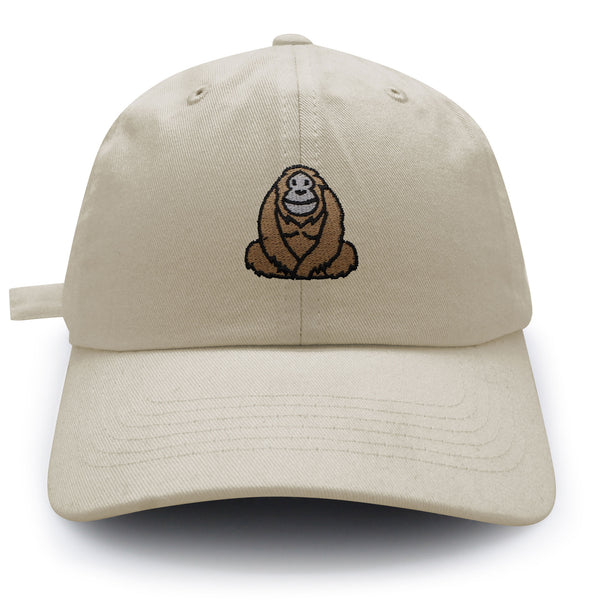 Orangutan Dad Hat Embroidered Baseball Cap Sumatran Monkey