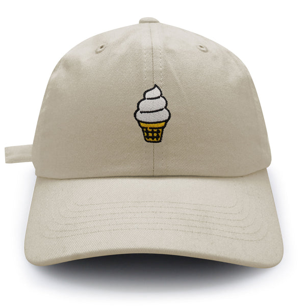 Ice cream Cone Dad Hat Embroidered Baseball Cap Cute