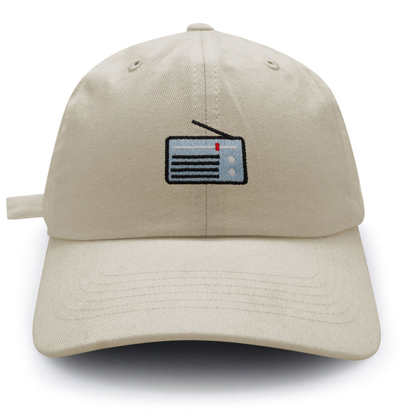 Radio  Dad Hat Embroidered Baseball Cap Retro