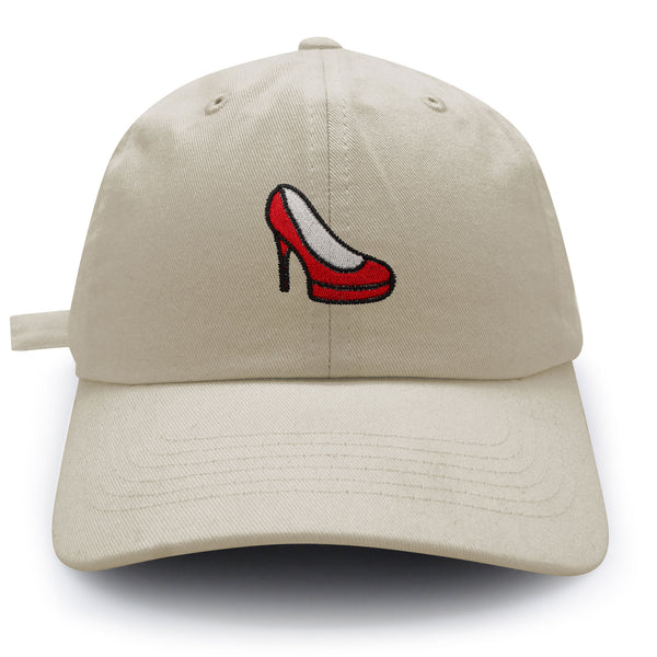 High Heel Dad Hat Embroidered Baseball Cap Dress